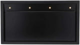 Schweigen 90cm Silent 900m3/hr Black Canopy Rangehood DS3326B-9ST