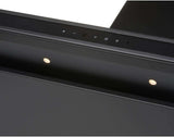 Schweigen 90cm Silent 3200m3/hr Black Canopy Rangehood DS3326B-9SE