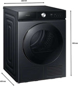 Samsung 9kg Bespoke AI Heat Pump Dryer DV90BB9440GB | Greater Sydney Only