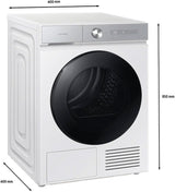 Samsung 9kg Bespoke AI Heat Pump Dryer DV90BB9440GH | Greater Sydney Only