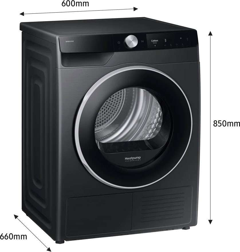 Samsung 9kg Heat Pump Smart Dryer DV90T6440LB | Greater Sydney Only