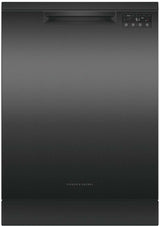 Fisher & Paykel 60cm Freestanding Dishwasher Black Stainless Steel DW60FC1B2