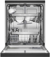 Fisher & Paykel 60cm Freestanding Dishwasher Black Stainless Steel DW60FC2B2