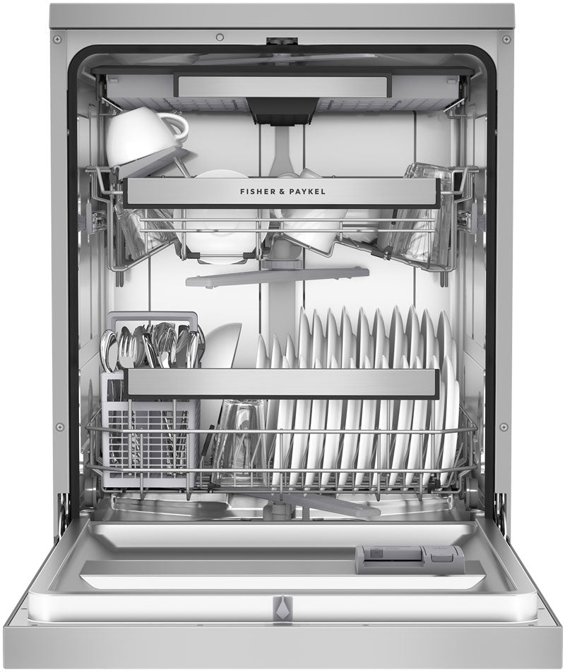 Fisher & Paykel 60cm Freestanding Dishwasher Stainless Steel DW60FC3X3