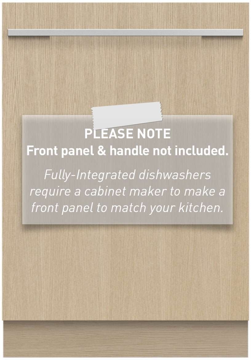Fisher & Paykel 60cm Fully Integrated Sanitise Dishwasher DW60U2I2