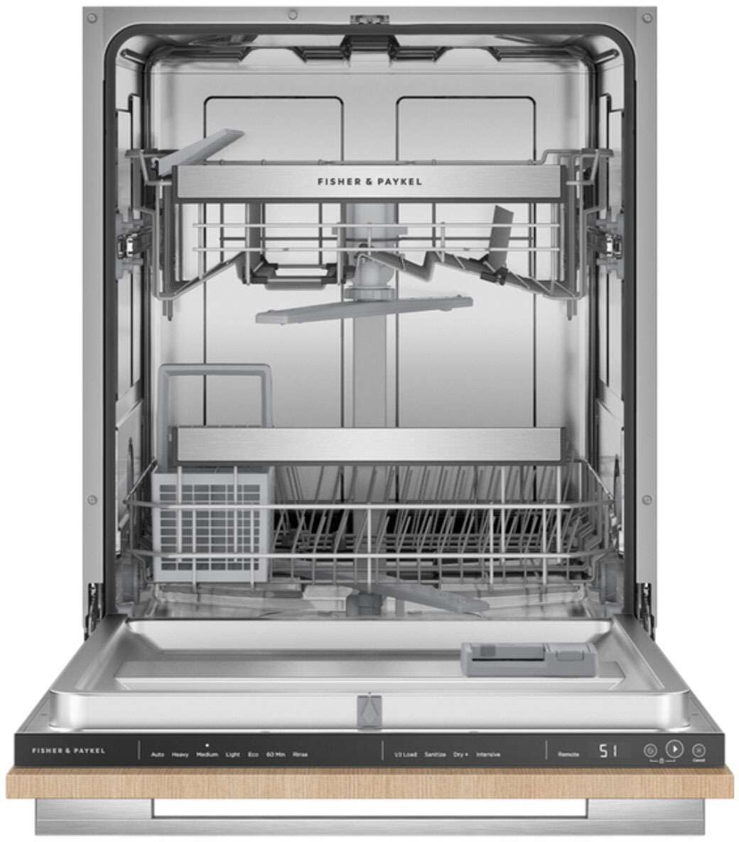 Fisher & Paykel 60cm Fully Integrated Sanitise Dishwasher DW60U2I2