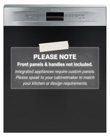 Smeg 60cm Semi-Integrated Dishwasher Stainless Steel DWAI6214X2