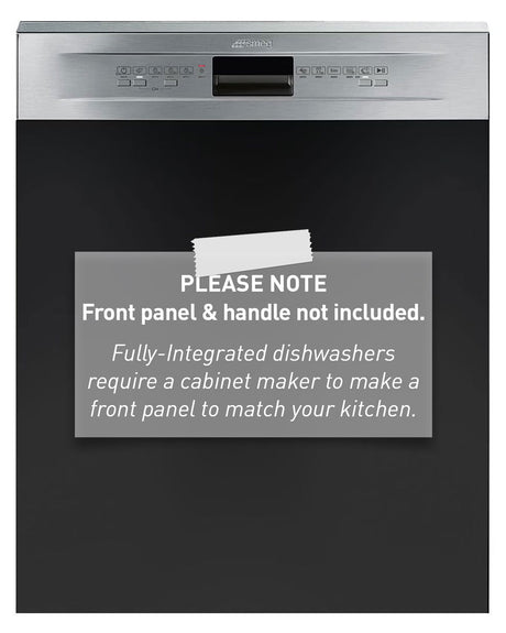 Smeg 60cm Semi-Integrated Dishwasher Stainless Steel DWAI6214X2