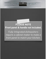 Smeg 60cm Universale Semi-Integrated Dishwasher Stainless Steel DWAI6234X4
