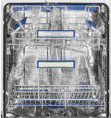 Smeg 60cm Diamond Series Built-In Underbench Dishwasher Black DWAU615DB3