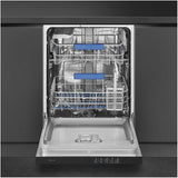 Smeg 60cm Universale Built-In Underbench Dishwasher Matt Black DWAU6224N4