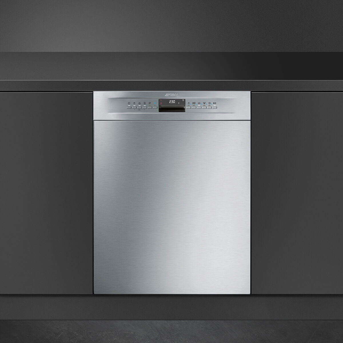 Smeg 60cm Universale Built-In Underbench Dishwasher Stainless Steel DWAU6234X4