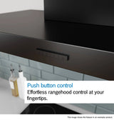 Bosch Series 4 90cm Canopy Rangehood Matt Black DWB95CC60A