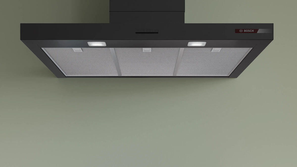 Bosch Series 4 90cm Canopy Rangehood Matt Black DWB95CC60A