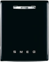 Smeg 60cm Retro Style Built-In Underbench Dishwasher Black DWIFABNE4