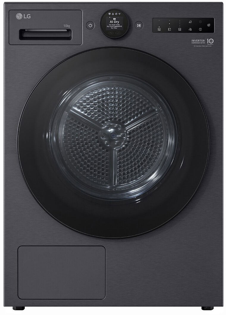 LG 10kg Series 9 Heat Pump Dryer DXH9-10MB | Greater Sydney Only