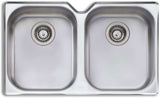 Oliveri Diaz Double Bowl Undermount Sink DZ10U
