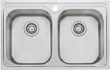Oliveri Diaz Double Bowl Universal Sink DZ23TU