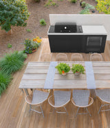 Everdure FURNACE Built-in 3 Burner Gas BBQ Black EB3G1BA