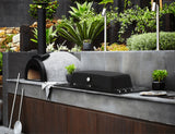 Everdure FURNACE Built-in 3 Burner Gas BBQ Black EB3G1BA