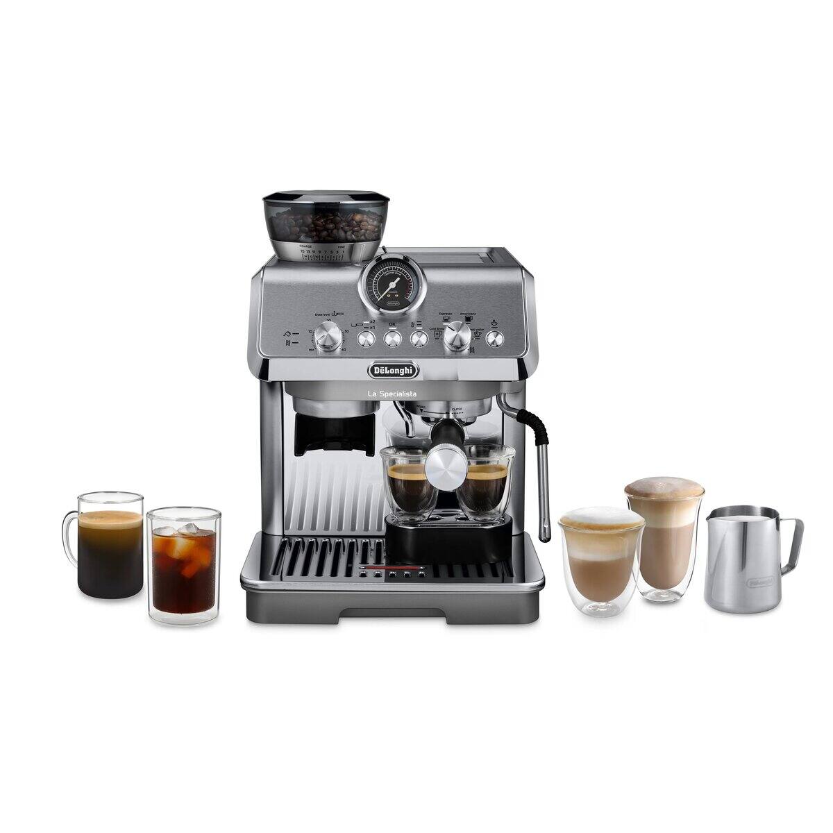 DeLonghi La Specialista Arte Evo Manual Coffee Machine with Cold Brew EC9255M2