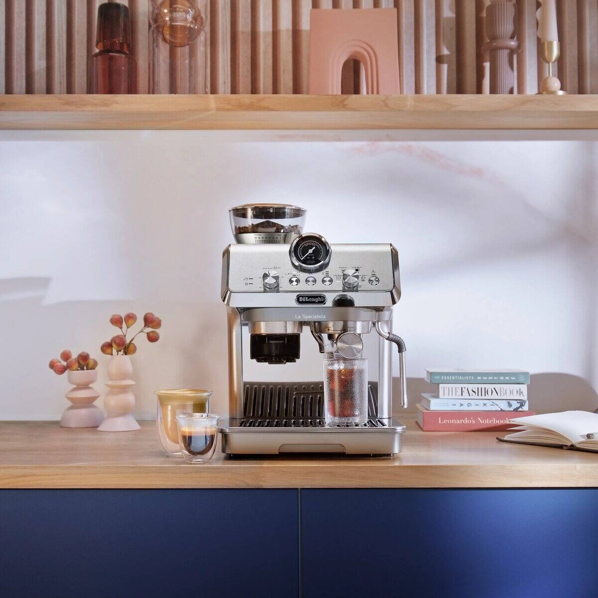 DeLonghi La Specialista Arte Evo Manual Coffee Machine with Cold Brew EC9255M2