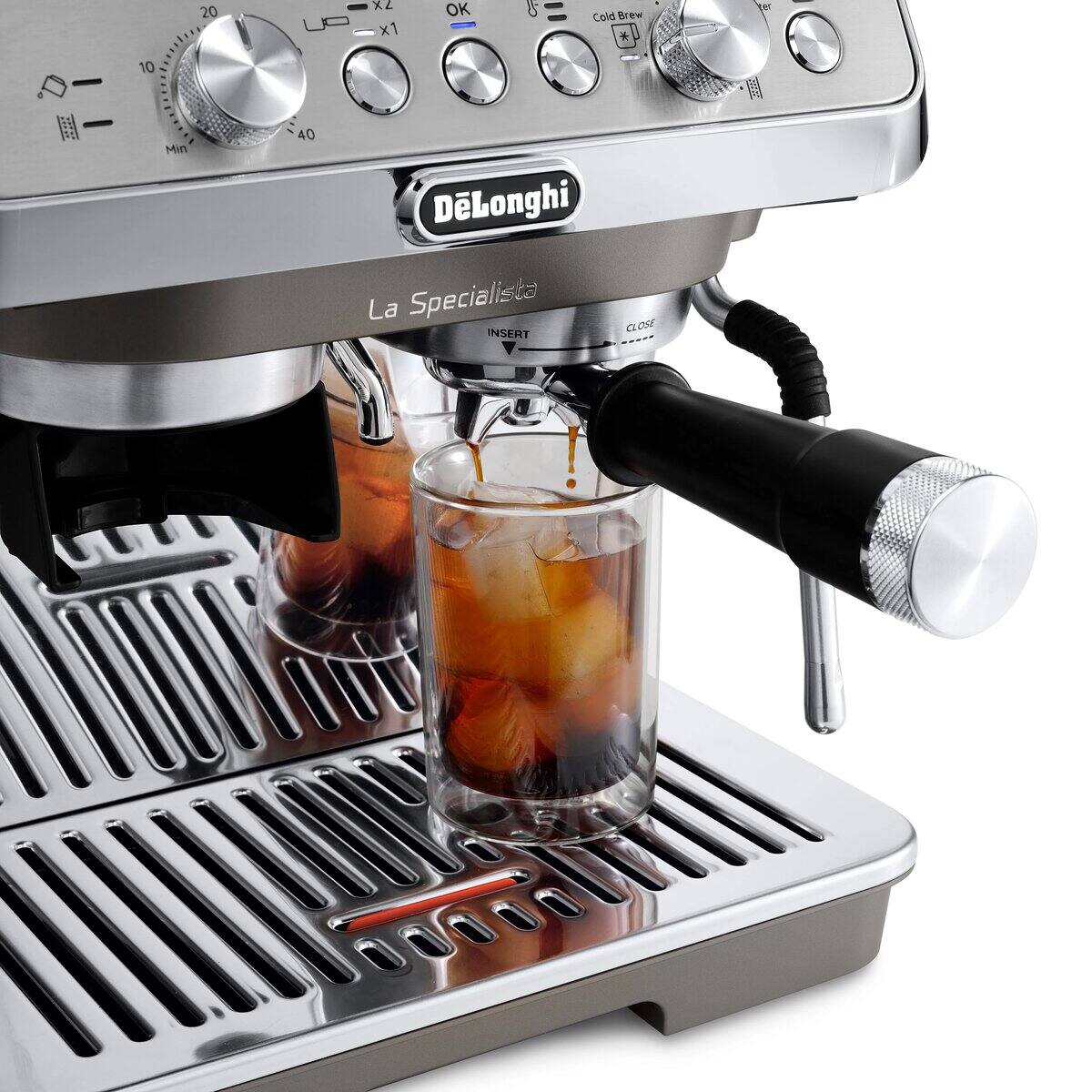 DeLonghi La Specialista Arte Evo Manual Coffee Machine with Cold Brew EC9255M2