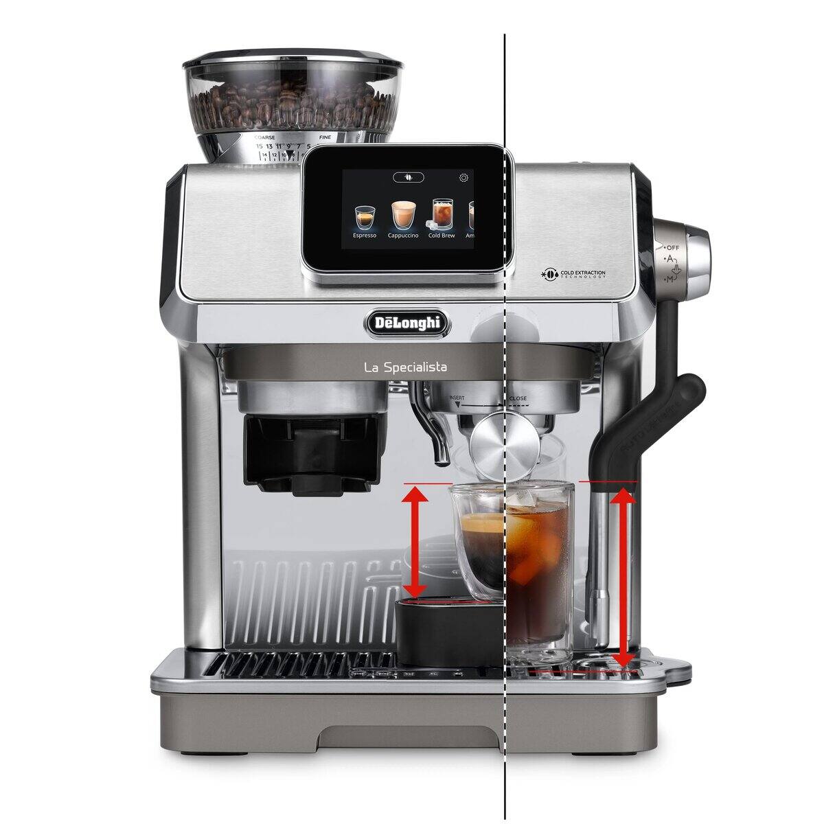 DeLonghi La Specialista Touch Manual Coffee Machine EC9455M