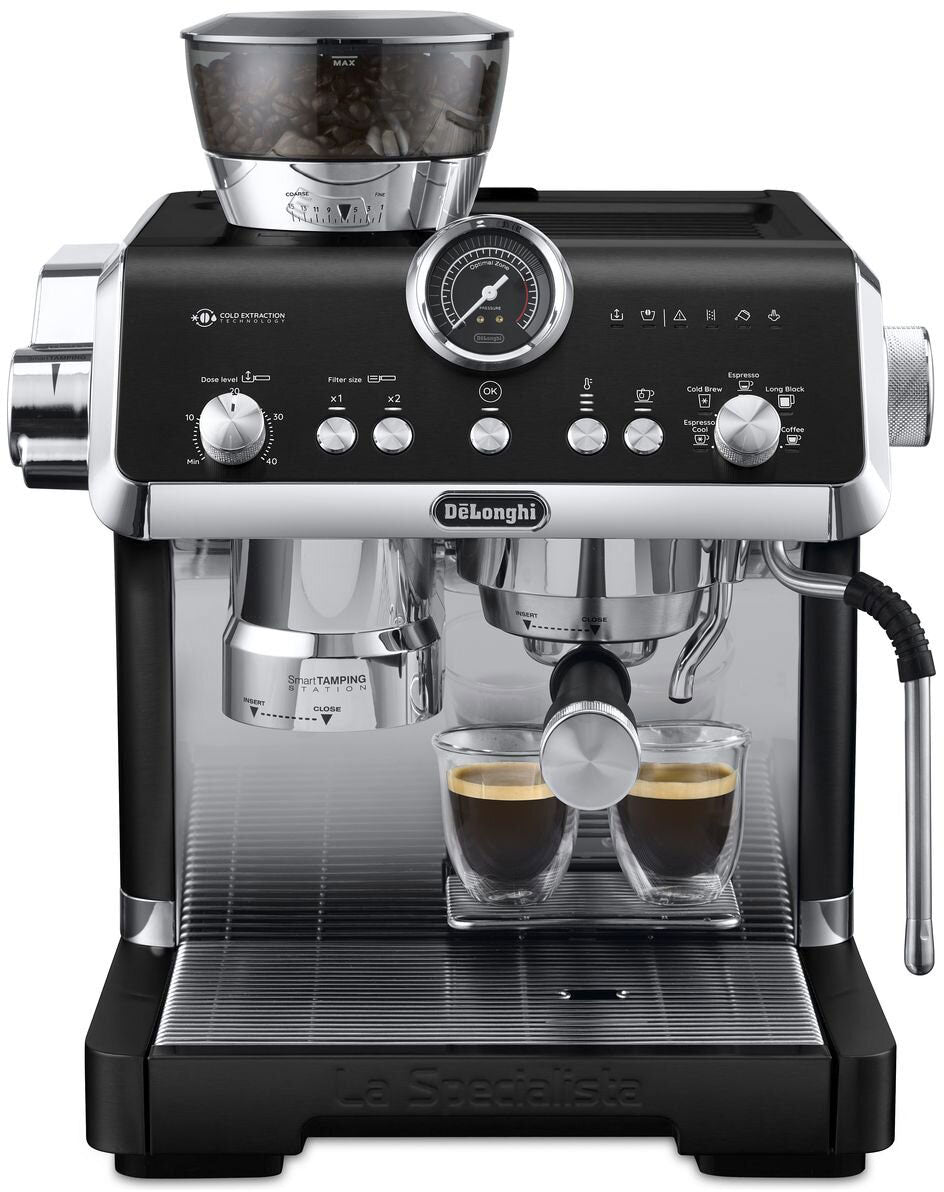 DeLonghi La Specialista Opera Manual Coffee Machine Black EC9555BK