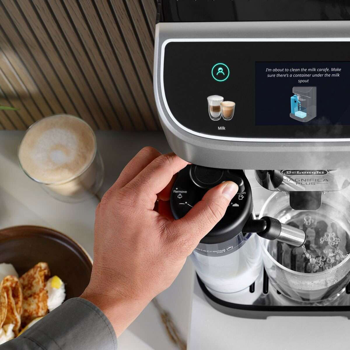 DeLonghi Magnifica Plus Fully Automatic Coffee Machine ECAM32070SB