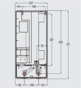 Rinnai Efinity 50°C 19kW Electric Continuous Flow Hot Water System ECF19i50