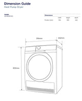 Electrolux 9kg Heat Pump Dryer EDH903R7WC | Greater Sydney Only