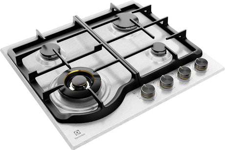 Electrolux 60cm Stainless Steel Gas Cooktop EHG645SE
