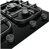 Electrolux 90cm Black Ceramic Glass Gas Cooktop EHG955BE