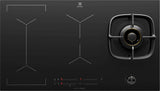 Electrolux 90cm 4 Zone Black Ceramic Glass Induction Cooktop EHH957BE