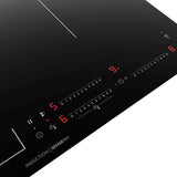 Electrolux 60cm 3 Zone Black Induction Cooktop EHI635BE