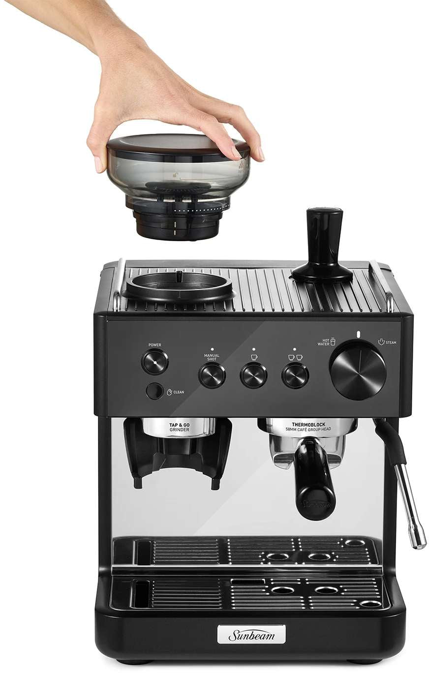 Sunbeam Origins Slimline Espresso Coffee Machine EMM5500BK