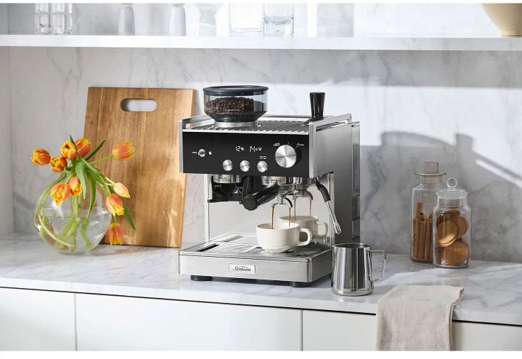 Sunbeam Origins Dual Espresso Coffee Machine EMM7300SS