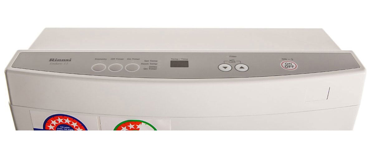 Rinnai Enduro 13MJ Convector Gas Heater White EN13L *LPG GAS*