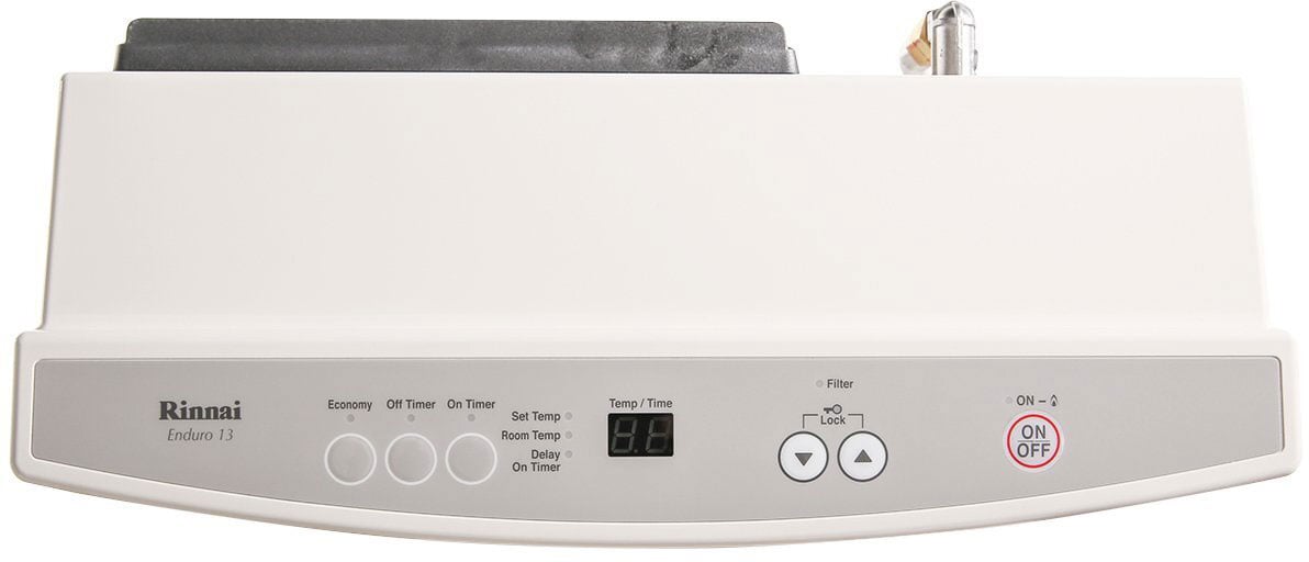 Rinnai Enduro 13MJ Convector Gas Heater White EN13L *LPG GAS*