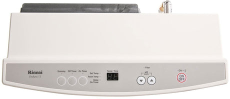 Rinnai Enduro 13MJ Convector Gas Heater White EN13N *NATURAL GAS*