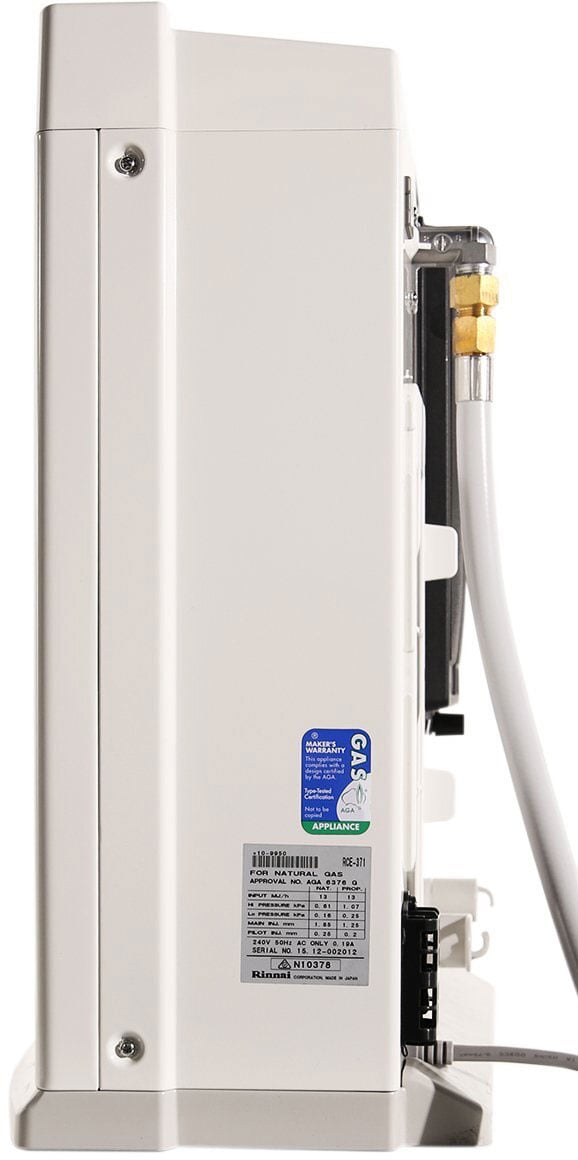 Rinnai Enduro 13MJ Convector Gas Heater White EN13N *NATURAL GAS*