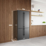 Electrolux 562L French Quad Door Refrigerator EQE5607BA | Greater Sydney Only