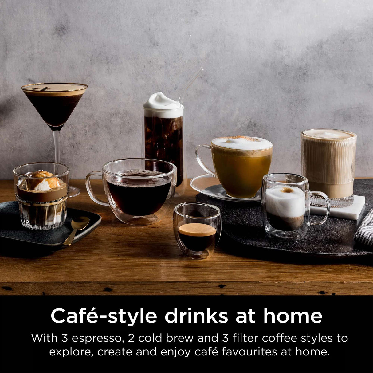 Ninja Luxe Cafe Premier Espresso Machine Gunmetal ES601GM