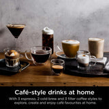 Ninja Luxe Cafe Premier Espresso Machine Gunmetal ES601GM
