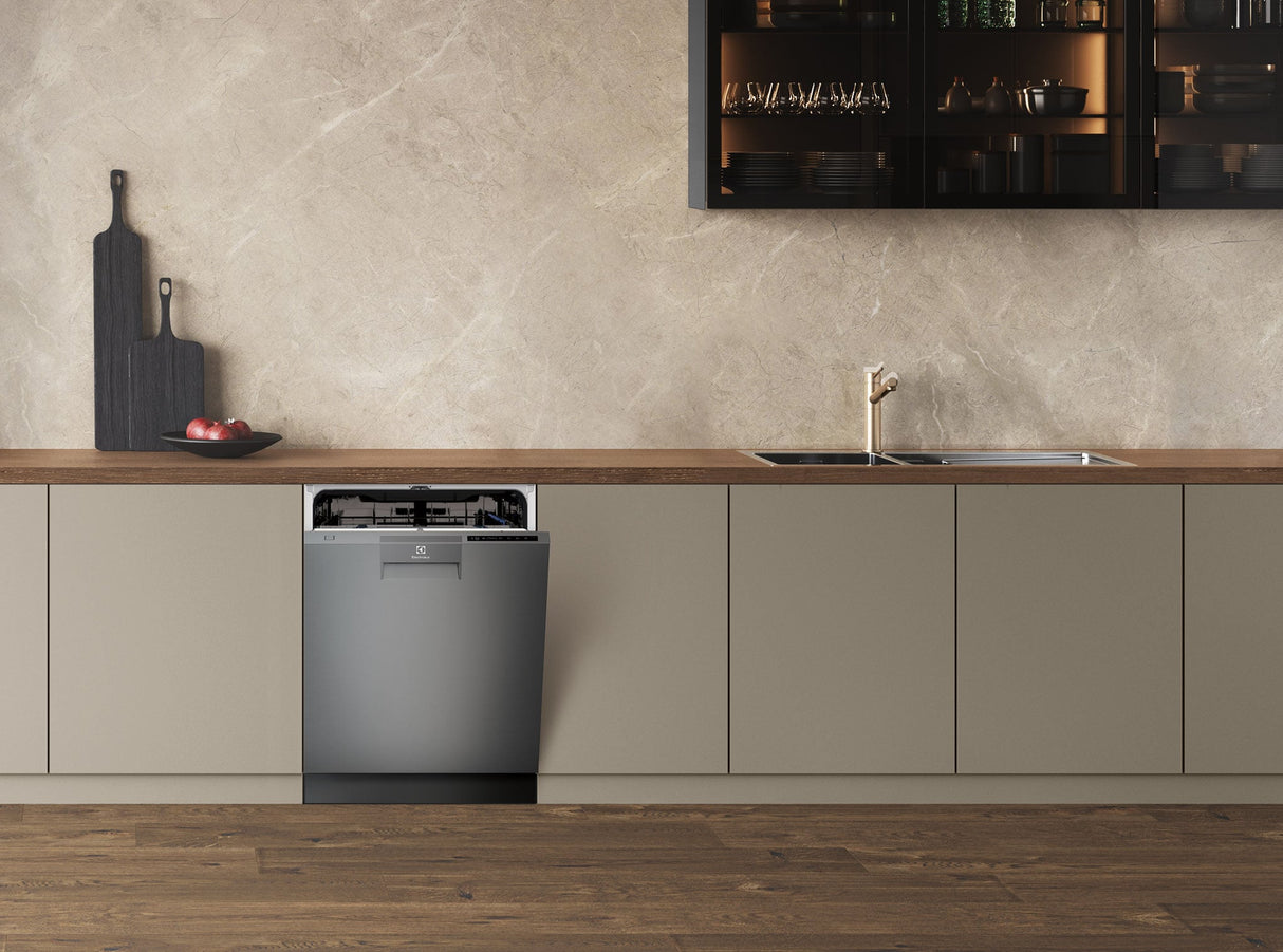 Electrolux 60cm ComfortLift Built-In Dishwasher Dark Stainless Steel ESF97400RKX