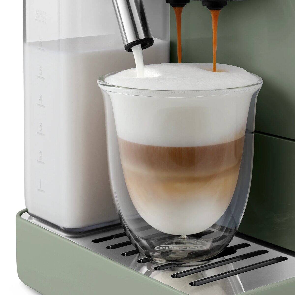 DeLonghi Rivelia Start Fully Automatic Coffee Machine Jade Green EXAM42056GR