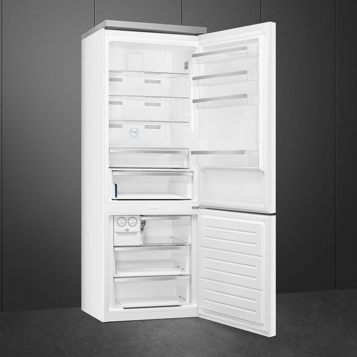 Smeg 481L Bottom Mount Refrigerator FA490RWH5AU | Greater Sydney Only