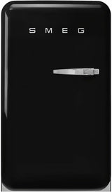 Smeg 135L FAB 50's Retro Style Bar Refrigerator Black FAB10HLBL5AU