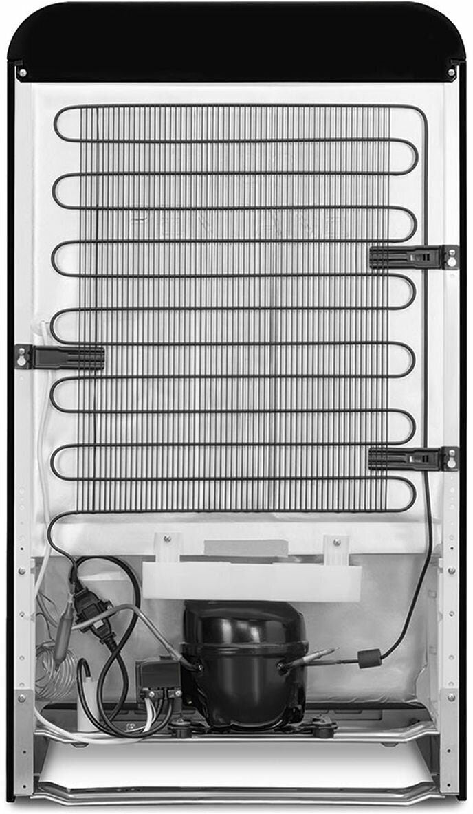 Smeg 135L FAB 50's Retro Style Bar Refrigerator Black FAB10HLBL5AU